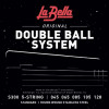 La Bella Струны для бас-гитары S300 Double Ball Steinberger Bass 5-Strings 45/128 - зображення 1