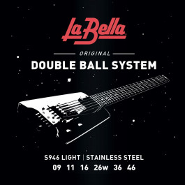 La Bella S946 Double Ball Steinberger Light Electric Guitar Strings 9/46
