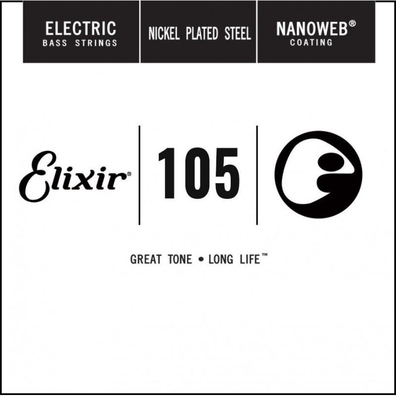 Elixir Струна 15405 Nanoweb Electric Bass Long Scale .105 - зображення 1