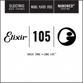 Elixir Струна 15405 Nanoweb Electric Bass Long Scale .105