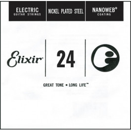   Elixir Струна 15224 Nanoweb Nickel Plated Steel Electric .024