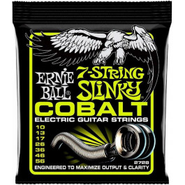   Ernie Ball P02728 7 String Cobalt Slinky 10/56