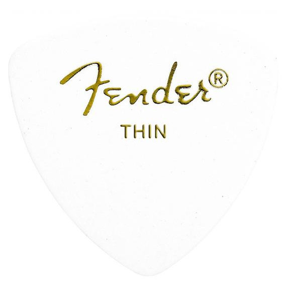Fender Медиатор  346 Shape Classic Celululoid Pick Thin (1 шт.) - зображення 1