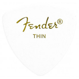 Fender Медиатор  346 Shape Classic Celululoid Pick Thin (1 шт.)