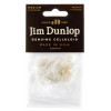 Dunlop Медиаторы  483P04MD Genuine Celluloid White Pearloid Medium Player's Pack (12 шт.) - зображення 1