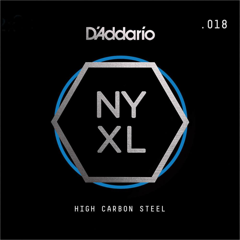 D'Addario Струна  NYS018 High Carbon Steel Single String .018 - зображення 1