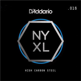 D'Addario Струна  NYXL016 High Carbon Steel Single String .016