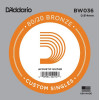 D'Addario Струна BW036 80/20 Bronze .036 - зображення 1