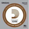 D'Addario Струна PB049 Phosphor Bronze .049 - зображення 1