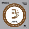 D'Addario Струна PB036 Phosphor Bronze .036 - зображення 1