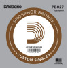 D'Addario Струна PB027 Phosphor Bronze .027 - зображення 1