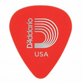   D'Addario Медиатор 1DRD1 Planet Waves Duralin Standard Red Super Light Guitar Pick 0,50 mm (1 шт.)