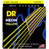 DR NYE7-10 Hi-Def Neon Yellow K3 Coated Medium 7-String Electric Guitar 10/56 - зображення 1