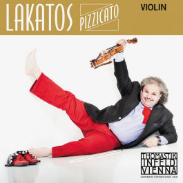 Thomastik Струна  RL02 Lakatos Pizzicato Steel Core Chromium Wound 4/4 Violin A String Medium Tension