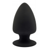 Silexd Premium Silicone Plug Model 1 Size M, черная (8433345230290) - зображення 1