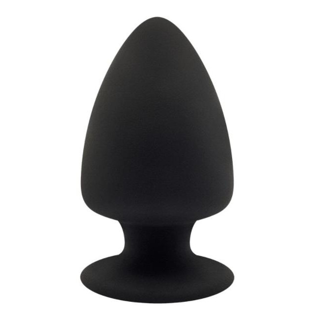 Silexd Premium Silicone Plug Model 1 Size M, черная (8433345230290) - зображення 1