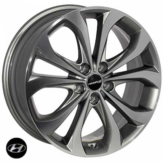 Replica HYUNDAI JH-HP459D (R18 W7.5 PCD5x114.3 ET48 DIA67.1) - зображення 1