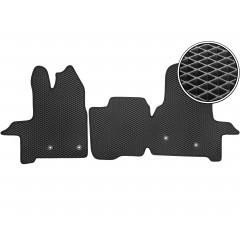 Kinetic Коврики в салон для Ford Custom '13-, EVA-полимерные, черные (knt1239)