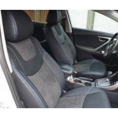 MW Brothers Чехлы Leather Style на сидения для Hyundai Elantra