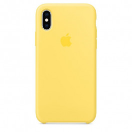 Apple iPhone XS Silicone Case - Canary Yellow (MW992)