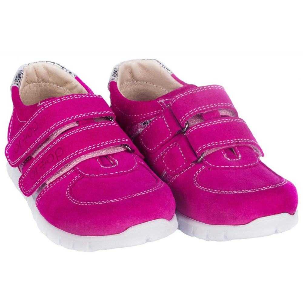 Ortop Ортопедические кроссовки для девочки, на липучках 101-Pink, размер 23 - зображення 1