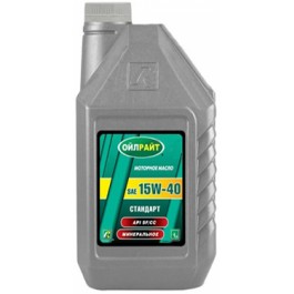   OILRIGHT Стандарт 15W-40 SF/CC 1л 2374