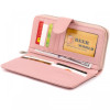 ST Leather Вертикальний місткий гаманець зі шкіри жіночий  19303 Рожевий - зображення 3