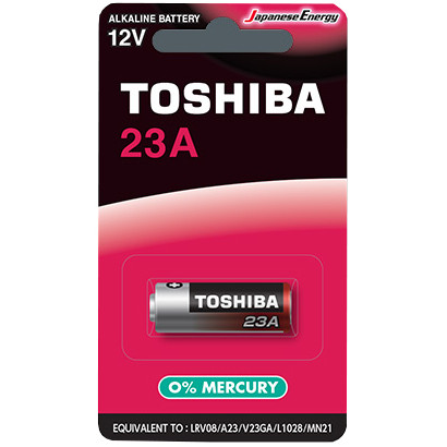 Toshiba A23 bat Alkaline 1шт (00152715) - зображення 1