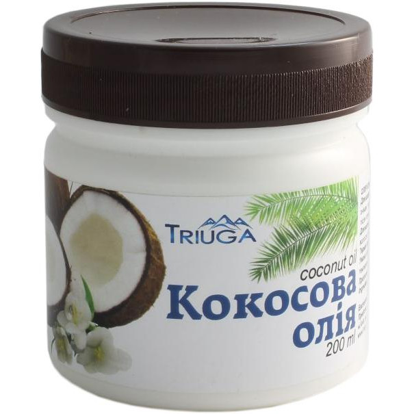 Triuga Herbal Натуральное кокосовое масло  200 мл (8908003544441) - зображення 1