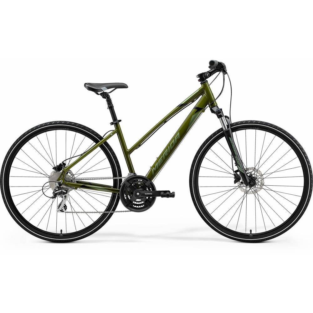 Merida Crossway L 20-D 2021 / рама 43см moss green/silver-green/black (6110888385) - зображення 1