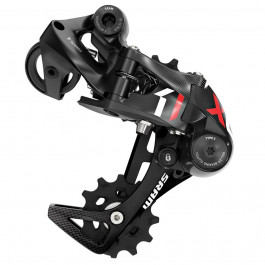   SRAM Переключатель задний  X01 AM RD X01 DH 1X10SPD SHORT CAGE RED