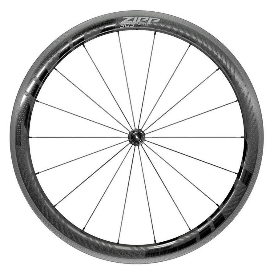 ZIPP Колесо  303 NSW Carbon Tubeless Rim Brake 700c Front 18Spokes Quick Release Standard Graphic A2 - зображення 1