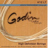 Godin Струны 009343 12 стр. Acoustic Guitar LT Phos Bronze 12 Strings - зображення 1