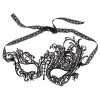 Cottelli Accessoires Collection Mask 2480301, черная (4024144318568) - зображення 1