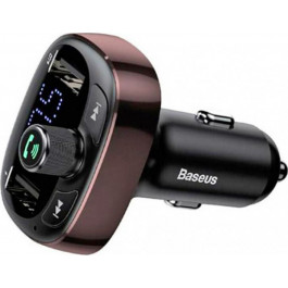   Baseus T typed Wireless MP3 charger with car holder dark coffee CCALL-TM12