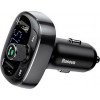 Baseus T typed Wireless MP3 charger with car holder Black CCALL-TM01 - зображення 2