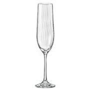 Crystalex Набор бокалов для шампанского Waterfall 190мл 40729/00022/190/6 - зображення 1