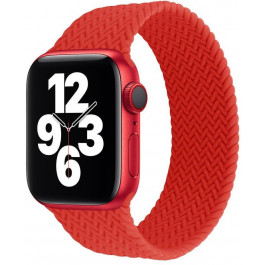   COTEetCI Силиконовый ремешок (M/L, 15 см) с имитацией плетения для Apple Watch 42mm (Серия 1/2/3) / 44mm (Сер