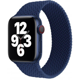 COTEetCI Силиконовый ремешок (M/L, 15 см) с имитацией плетения для Apple Watch 42mm (Серия 1/2/3) / 44mm (Сер