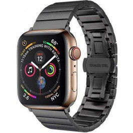 COTEetCI Металлический ремешок для Apple Watch 38mm (Серия 1/2/3) / 40mm (Серия 4/5/6/SE)  W25 Steel Band Bla