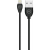 WK USB Cable to Lightning Ultra Speed 1m Black - зображення 1
