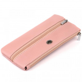 ST Leather Ключниця-гаманець з кишенею жіноча  19353 Рожева
