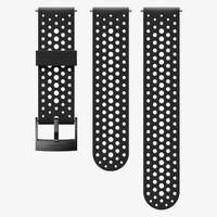   Suunto Силиконовый ремешок для смарт-часов  24 ATH1 SILICONE STRAP BLACK/BLACK, размер S+M