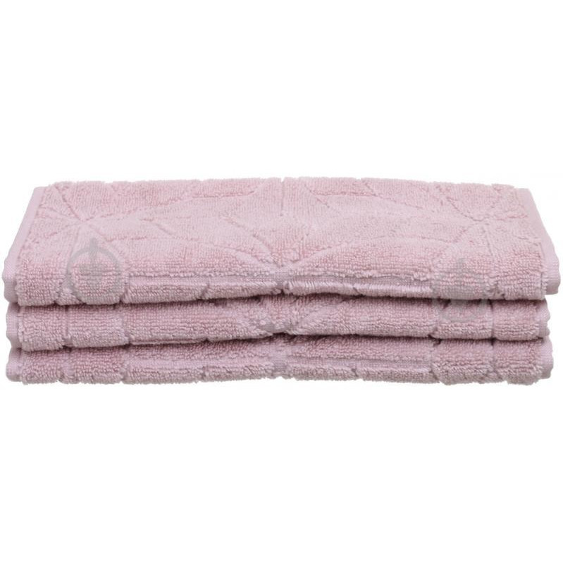 La Nuit Полотенце махровое Roxy 30x50 см розовый - зображення 1
