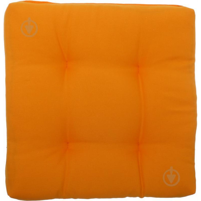 Indigo Подушка стеганная Color mini 35х35х5 см оранжевый - зображення 1
