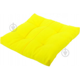Indigo Подушка стеганая Color mini желтая 35х35х5 см