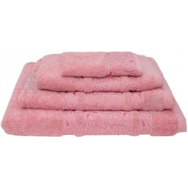 Simi Полотенце махровое Sevinch 30x30 см розовый (4820151770920)