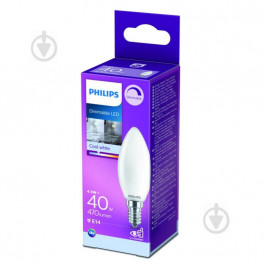   Philips LED FIL DIM B35 4,5W E14 4000K (929002430866)