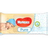 Вологі серветки дитячі Huggies Детские влажные салфетки Pure Quad 224 шт. (5029053550121)