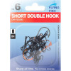 Flying Fish Крючок SHORT DOUBLE HOOK BN №6 0,577 г 5 шт. DH-702(06) - зображення 1